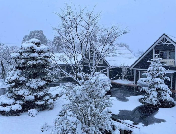 ものがたりの街雪