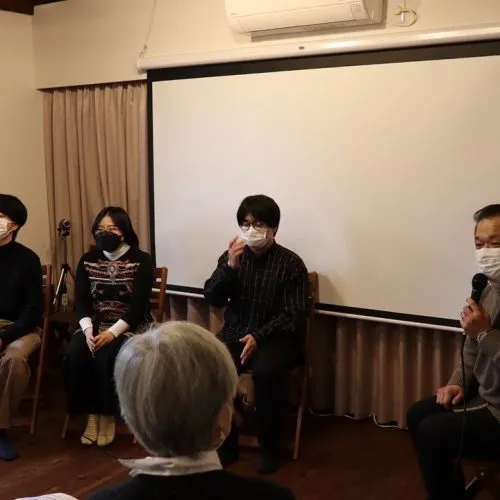 「サギのおくりもの」完成披露上映会