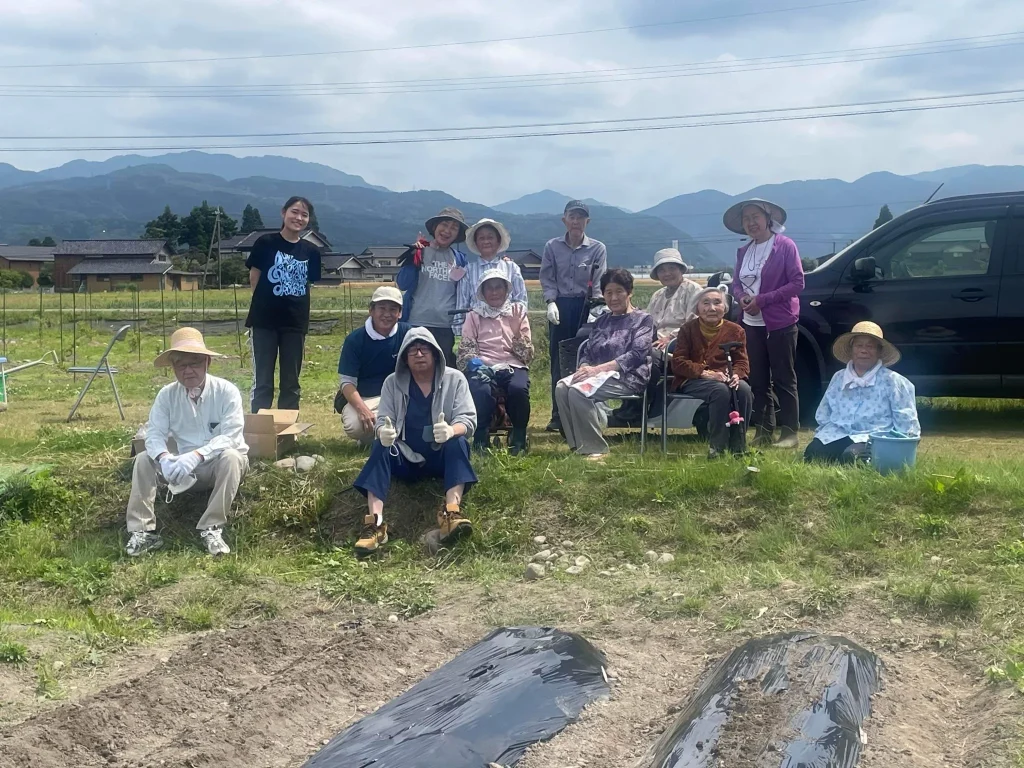 生姜とジャガイモ植付け無事終了～