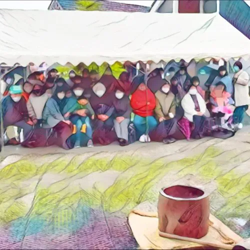 お餅つき、無事終了しました