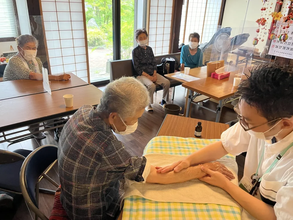 夏のハンドケア体験