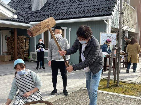 餅つき大会