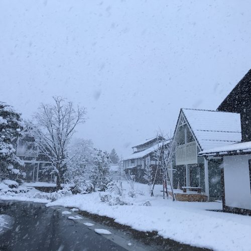 ものがたりの街雪