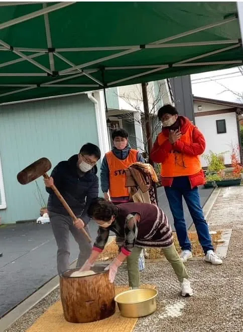 餅つき大会