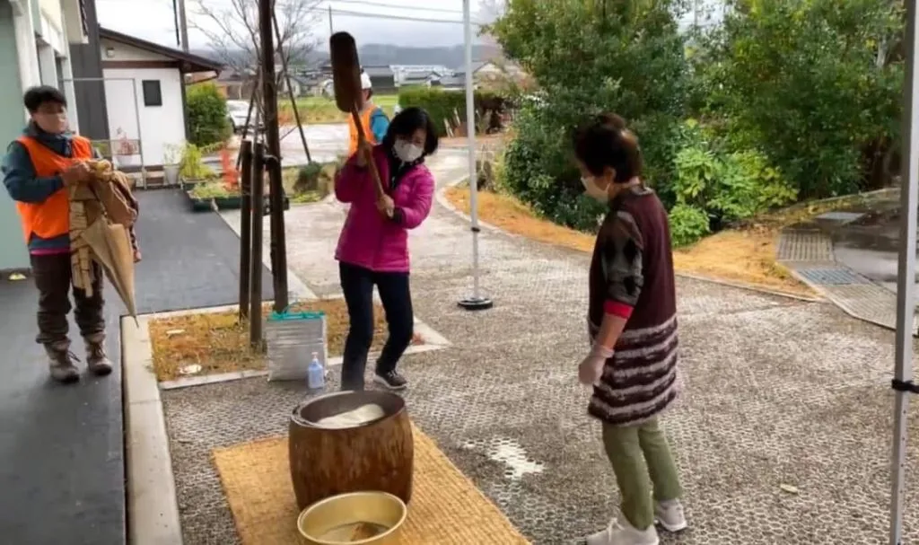 餅つき大会