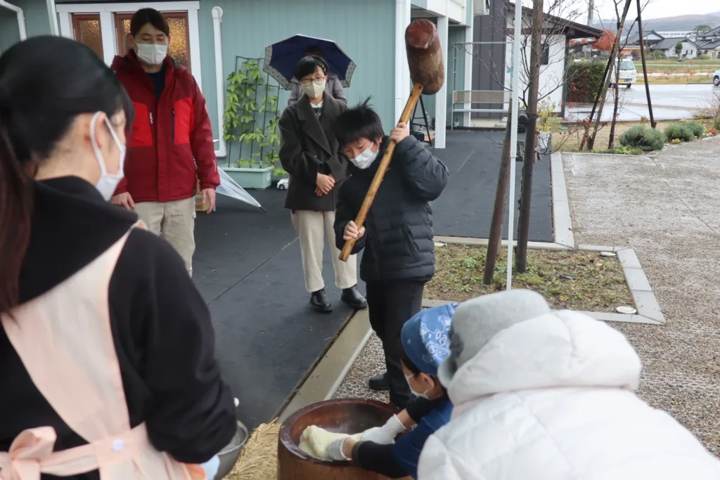 餅つき大会