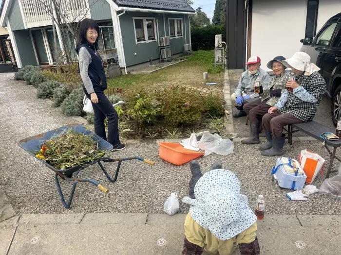 花壇のメンテナンス＆土づくり