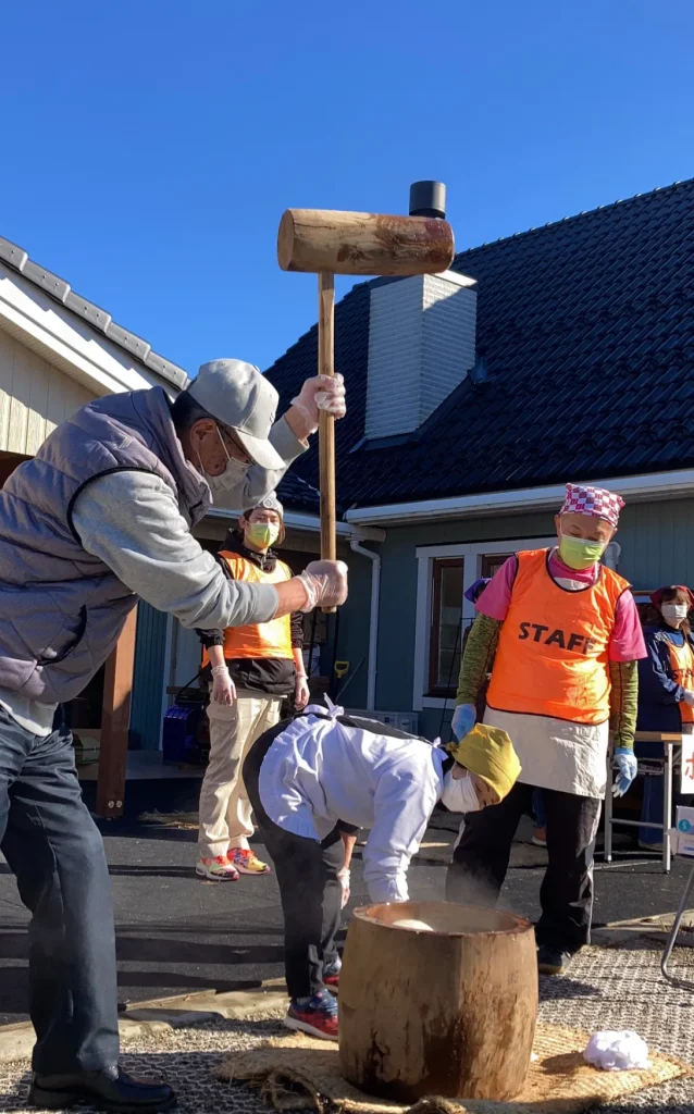 餅つき大会