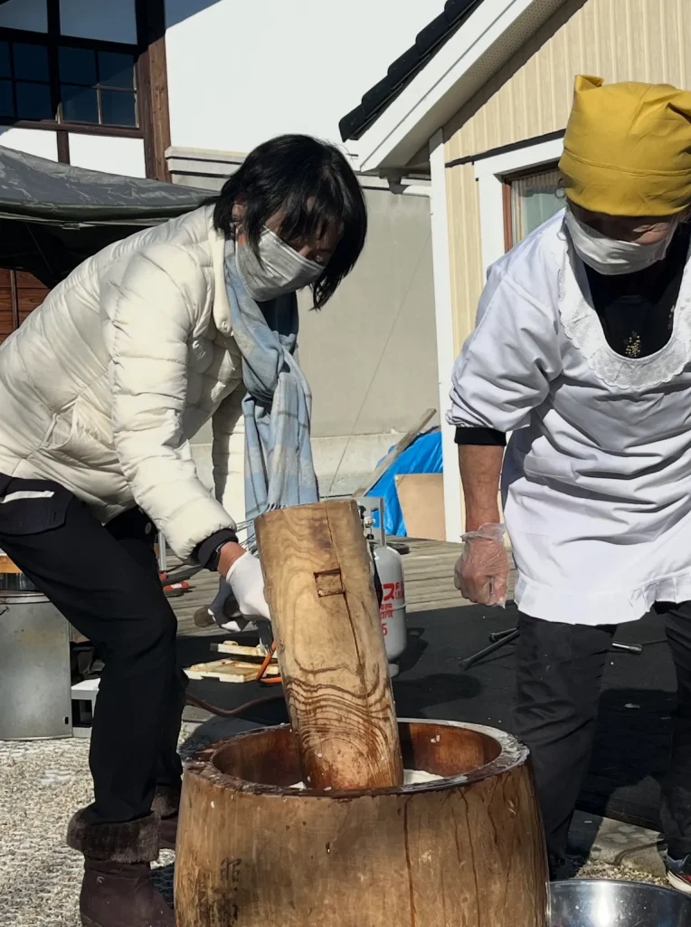 餅つき大会
