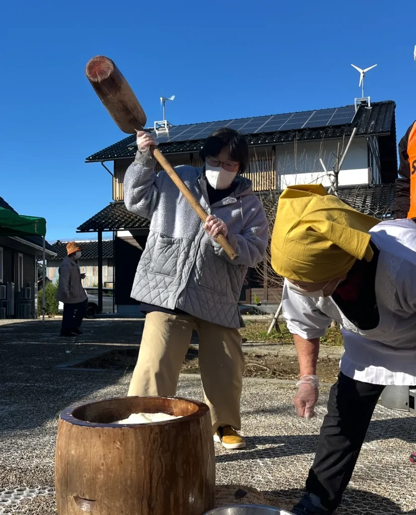 餅つき大会