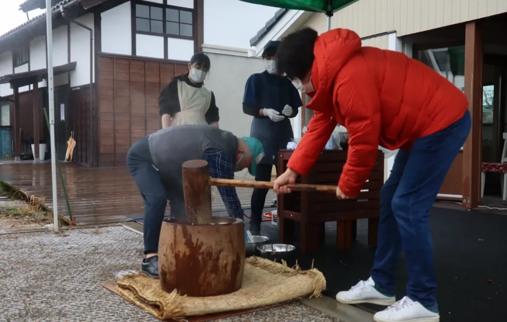 餅つき大会