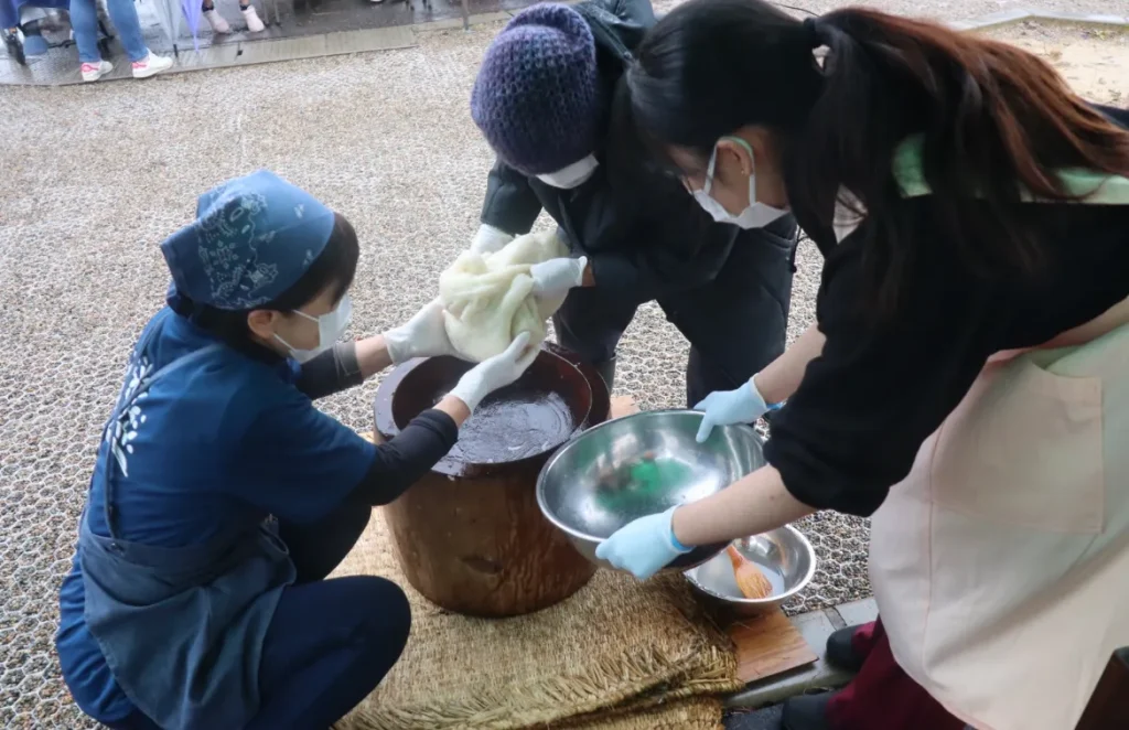 餅つき大会