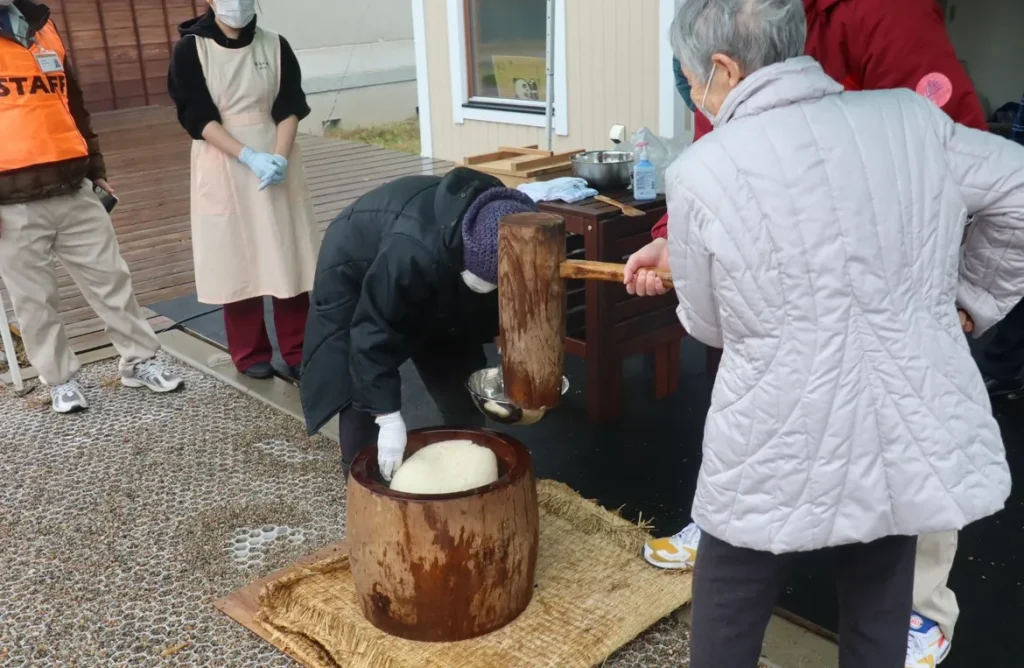 餅つき大会