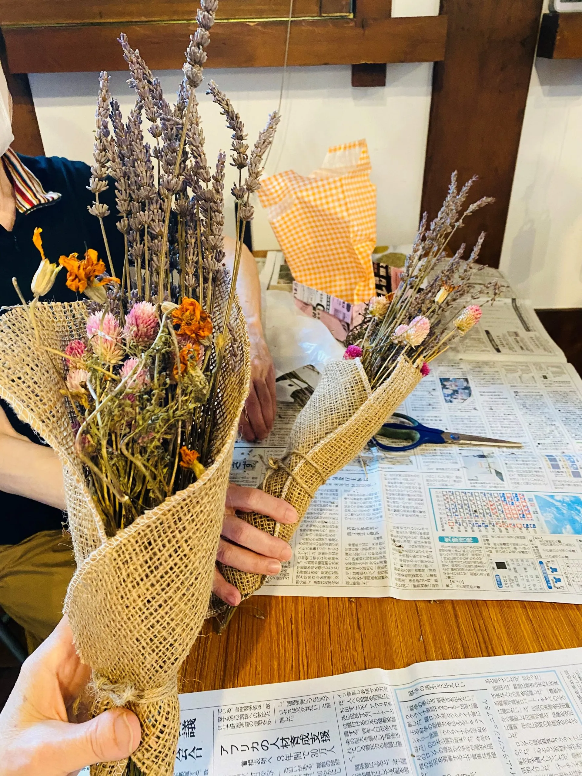 ものがたり菜園で育った6000本のラベンダー