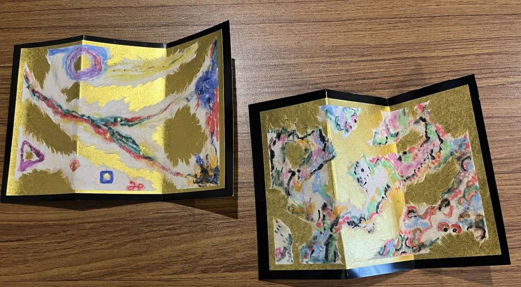 臨床美術(金色屏風絵)