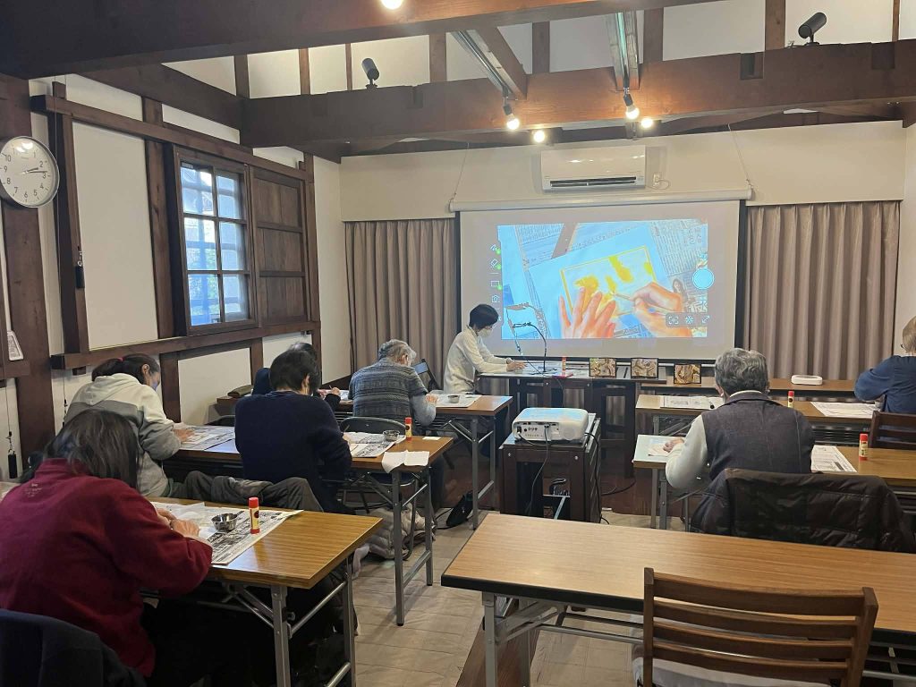 臨床美術(金色屏風絵)