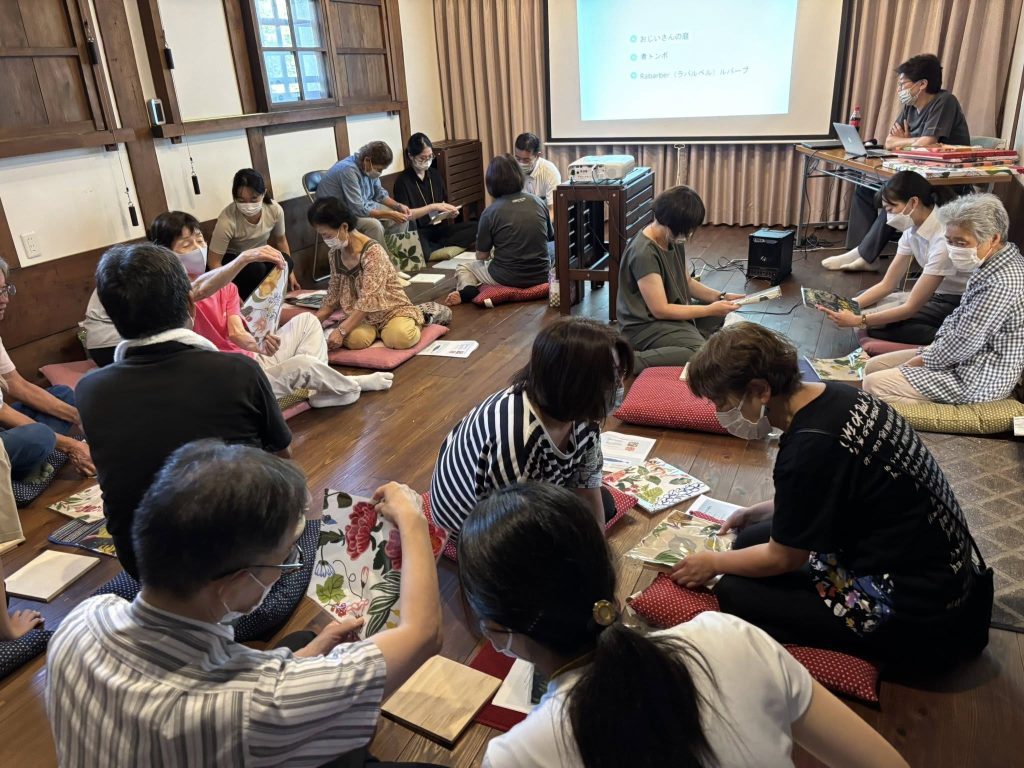 ファブリックパネル　ワークショップ