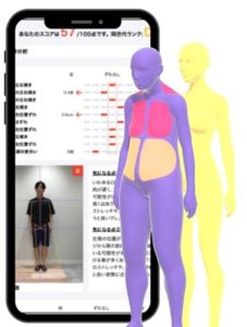 Step1：アプリで姿勢チェック