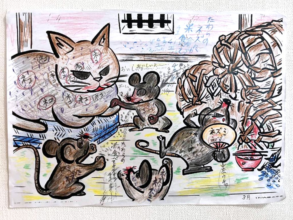 ぬり絵から溢れた、懐かしい「心のものがたり」