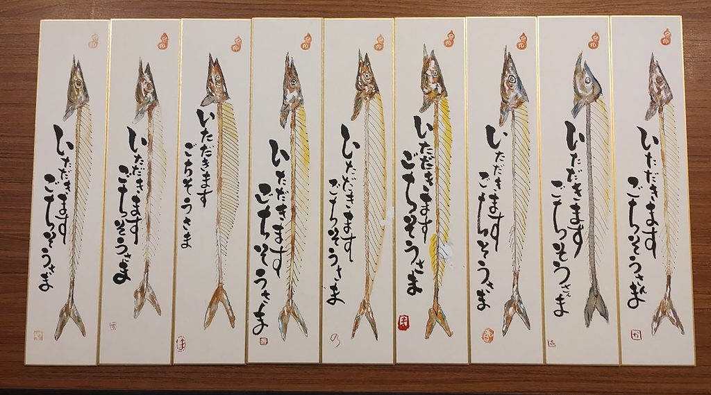 【イベント報告】静寂と笑い声が包む不思議な時間。9/30「秋刀魚（さんま）を描く」
